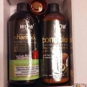 WOW Apple Cider Vinegar Shampoo and Coconut Oilset